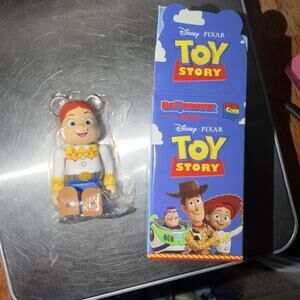 Bearbrick Toy Story Jessie Collectible Figure Pixar Disney Multicolor Plastic